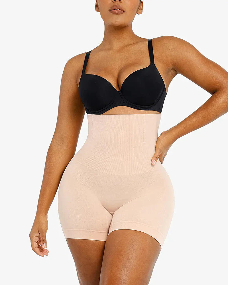 LuxeShape High-Waist Sculpting Shorts